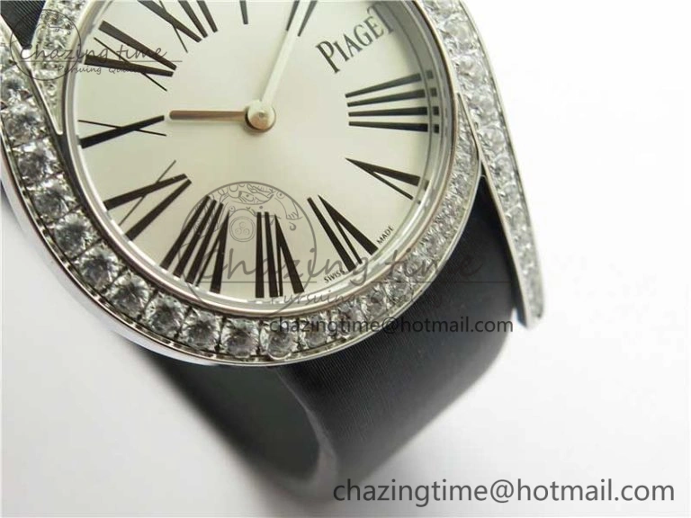 Limelight Gala G0A38160 32mm SS ZF 1:1 Best Edition Silver Dial On Leather Strap Siwss Quartz TravelReady 10457