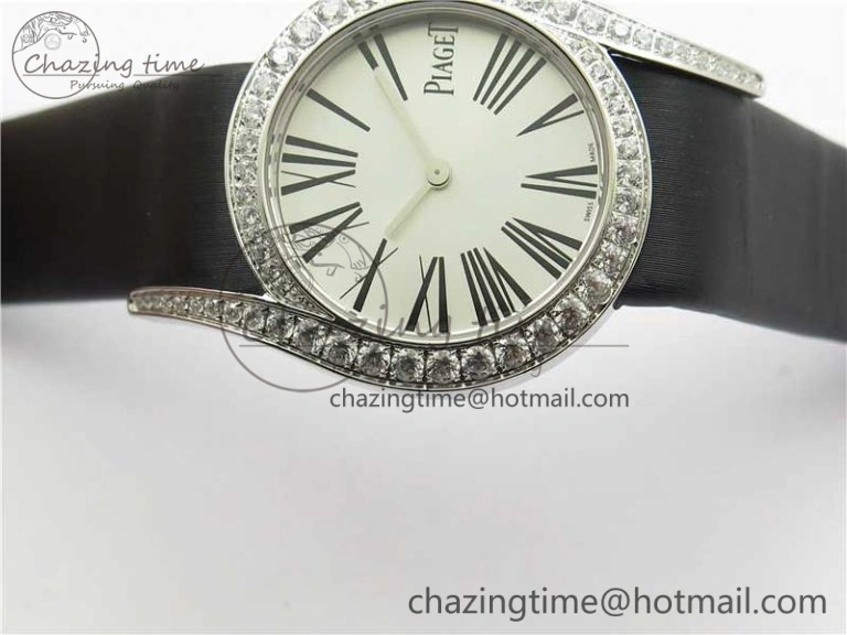 Limelight Gala G0A38160 32mm SS ZF 1:1 Best Edition Silver Dial On Leather Strap Siwss Quartz TravelReady 10457