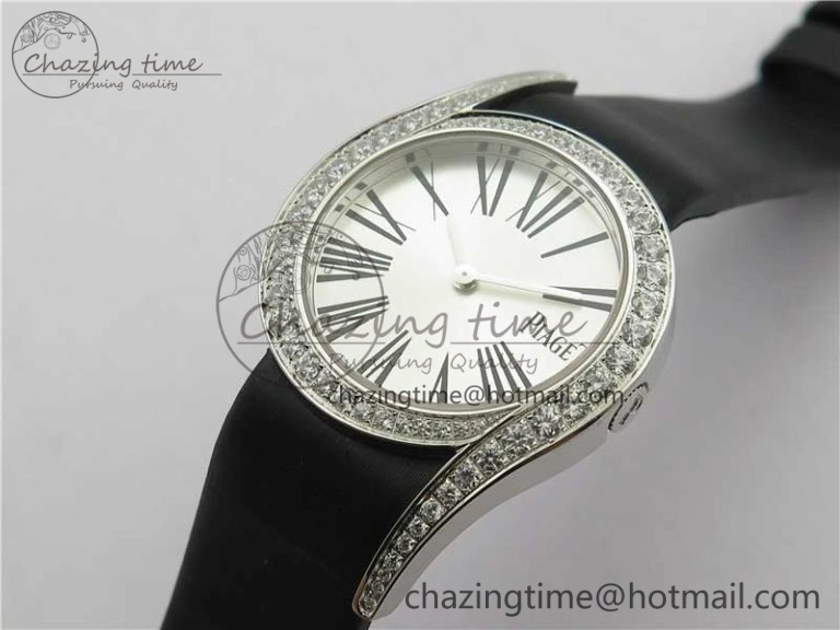 Limelight Gala G0A38160 32mm SS ZF 1:1 Best Edition Silver Dial On Leather Strap Siwss Quartz TravelReady 10457
