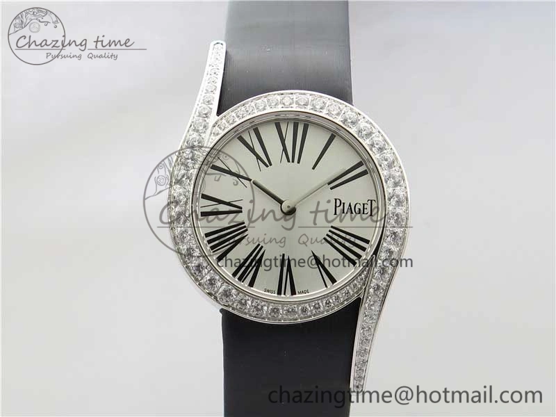 Limelight Gala G0A38160 32mm SS ZF 1:1 Best Edition Silver Dial On Leather Strap Siwss Quartz TravelReady 10457