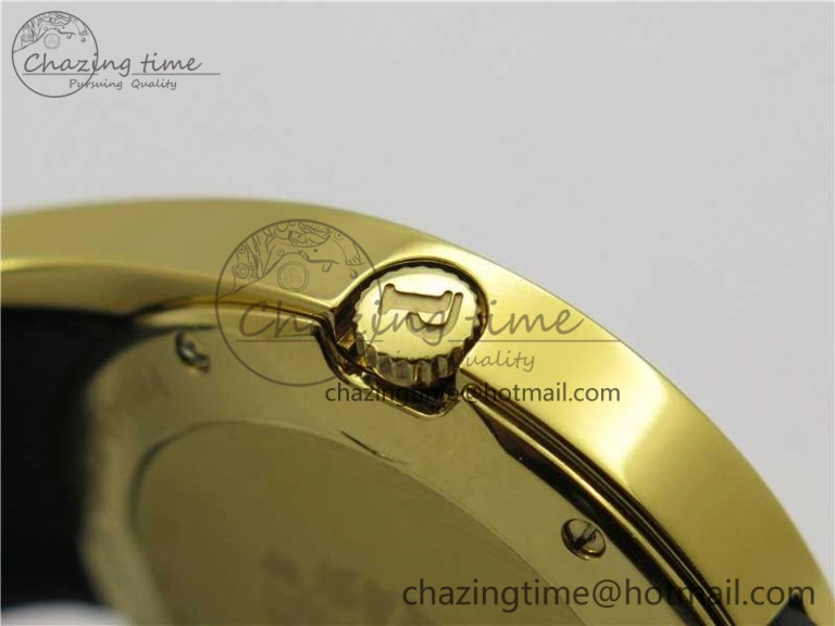 Flexible Limelight Gala G0A38160 32mm YG ZF 1:1 Best Edition Silver Dial On Leather Strap Siwss Quartz 10456