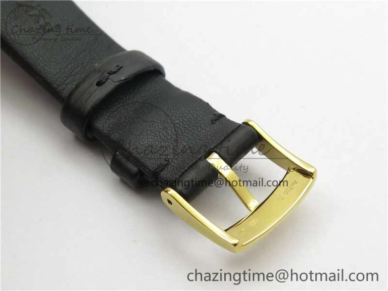Flexible Limelight Gala G0A38160 32mm YG ZF 1:1 Best Edition Silver Dial On Leather Strap Siwss Quartz 10456