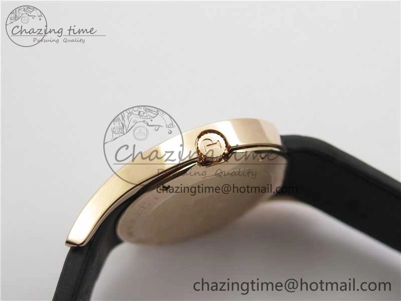 Limelight Gala G0A45361 32mm RG ZF 1:1 Best Edition Silver Dial on Black Fabric Strap Siwss Quartz Fashionable 9113