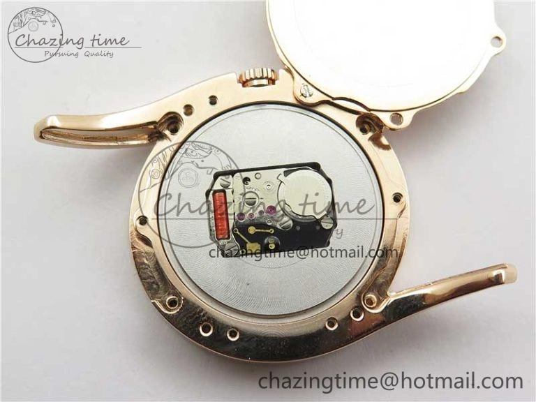 Limelight Gala G0A45361 32mm RG ZF 1:1 Best Edition Silver Dial on Black Fabric Strap Siwss Quartz Fashionable 9113