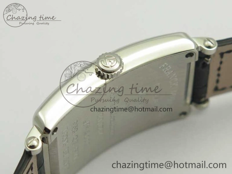 Long Island 952QZ SS GF 1:1 Best Edition On Leather Strap Swiss Quartz WaterResistant 6590