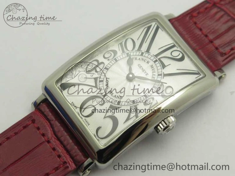 Long Island 952QZ SS GF 1:1 Best Edition On Leather Strap Swiss Quartz WaterResistant 6590