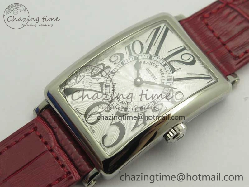 Long Island 952QZ SS GF 1:1 Best Edition On Leather Strap Swiss Quartz WaterResistant 6590