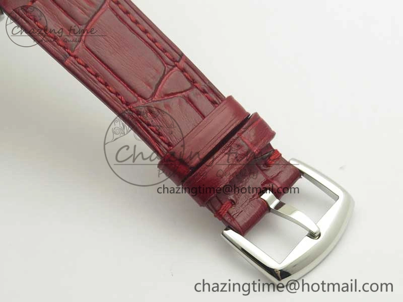 Long Island 952QZ SS GF 1:1 Best Edition On Leather Strap Swiss Quartz WaterResistant 6590