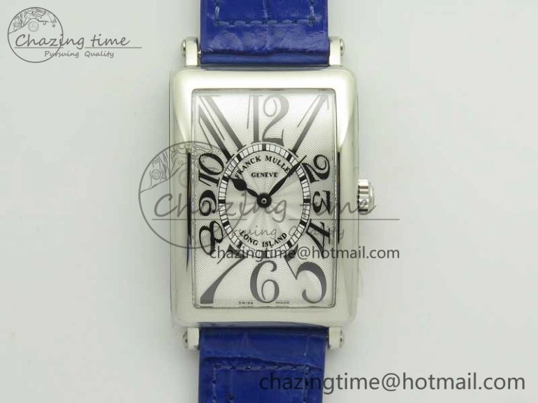 Long Island 952QZ SS GF 1:1 Best Edition On Leather Strap Swiss Quartz WaterResistant 6590