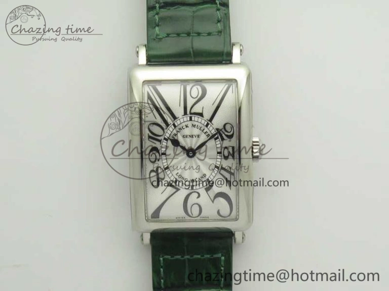 Long Island 952QZ SS GF 1:1 Best Edition On Leather Strap Swiss Quartz WaterResistant 6590