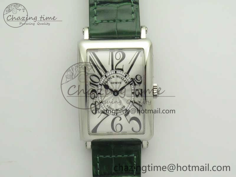 Long Island 952QZ SS GF 1:1 Best Edition On Leather Strap Swiss Quartz WaterResistant 6590