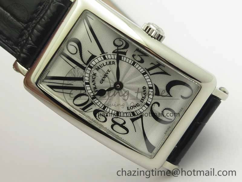 Long Island 952QZ SS GF 1:1 Best Edition On Leather Strap Swiss Quartz WaterResistant 6590