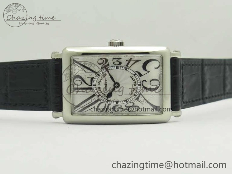 Long Island 952QZ SS GF 1:1 Best Edition On Leather Strap Swiss Quartz WaterResistant 6590