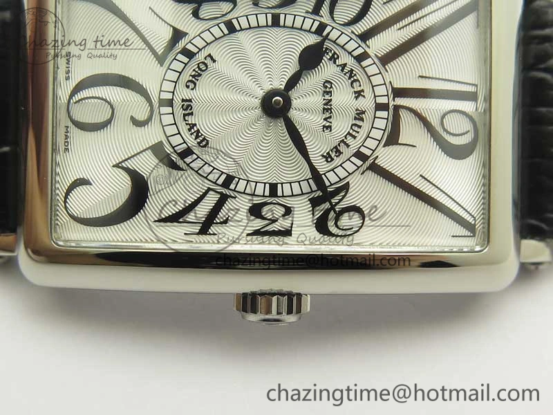 Long Island 952QZ SS GF 1:1 Best Edition On Leather Strap Swiss Quartz WaterResistant 6590