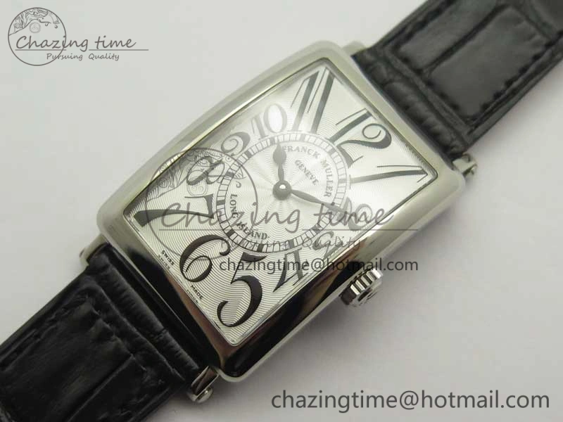 Long Island 952QZ SS GF 1:1 Best Edition On Leather Strap Swiss Quartz WaterResistant 6590