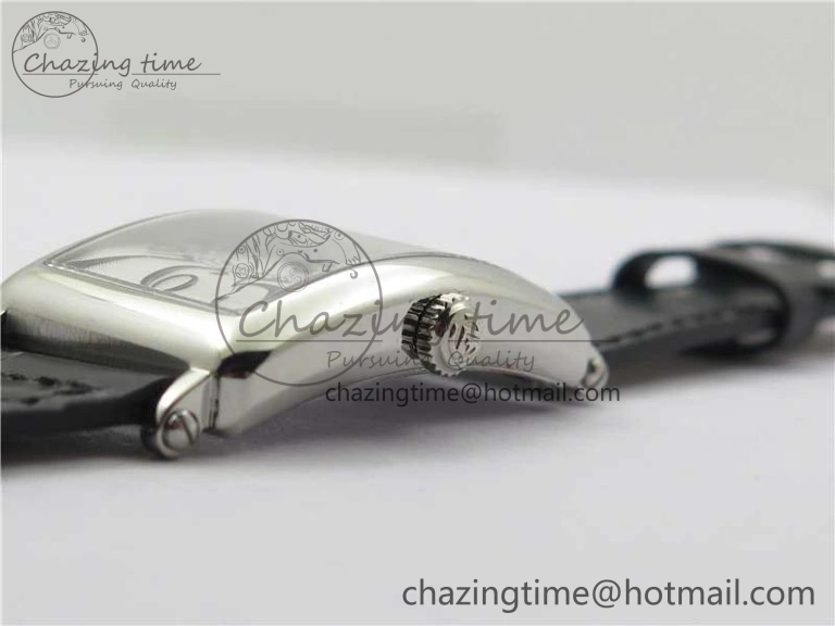 Long Island Ladies SS ZF 1:1 Best Edition on Black Leather Strap Ronda Quartz HighPerformance 10363