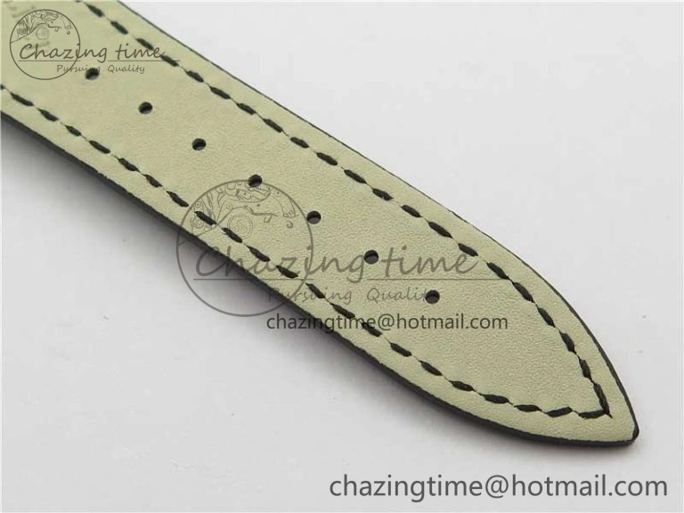 Long Island Ladies SS ZF 1:1 Best Edition on Black Leather Strap Ronda Quartz HighPerformance 10363