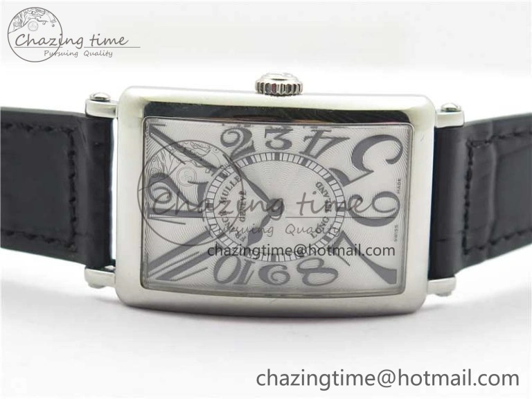 Long Island Ladies SS ZF 1:1 Best Edition on Black Leather Strap Ronda Quartz HighPerformance 10363