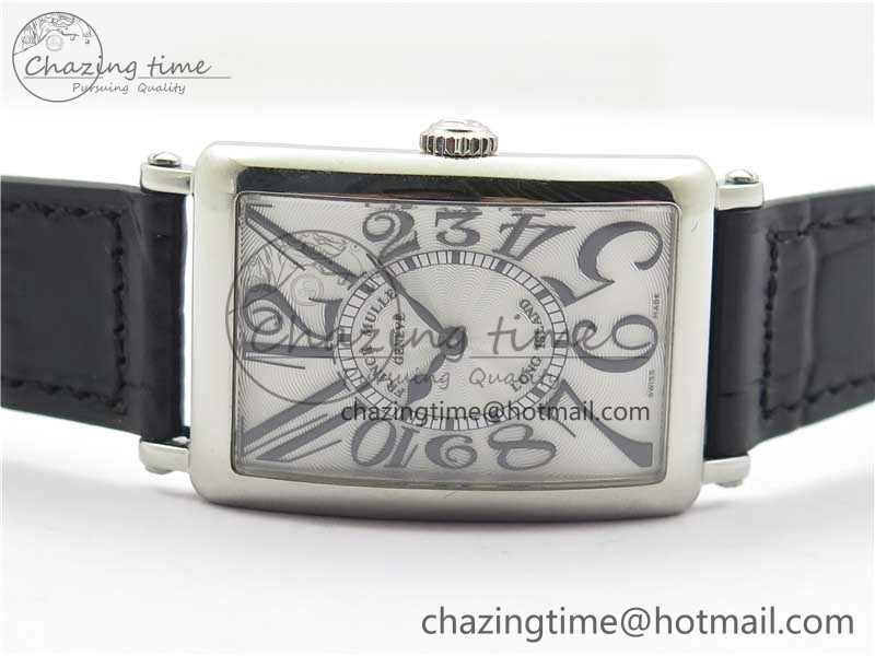 Long Island Ladies SS ZF 1:1 Best Edition on Black Leather Strap Ronda Quartz HighPerformance 10363