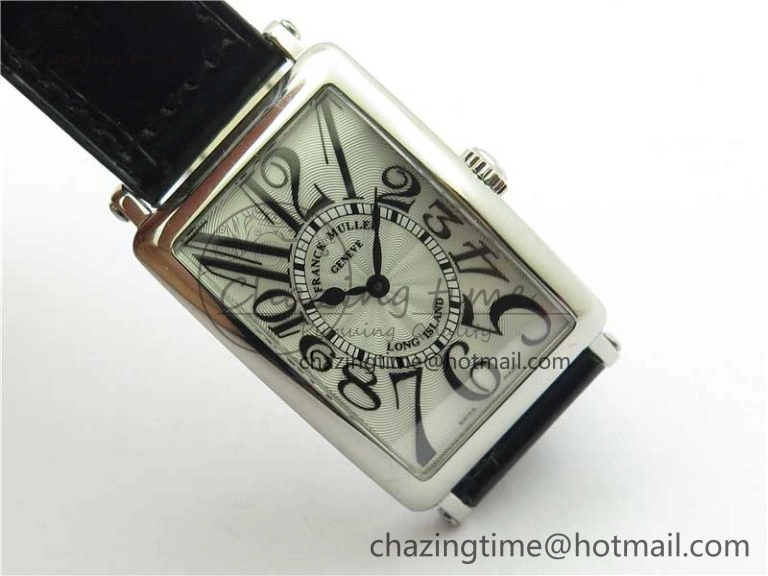 Long Island Ladies SS ZF 1:1 Best Edition on Black Leather Strap Ronda Quartz HighPerformance 10363