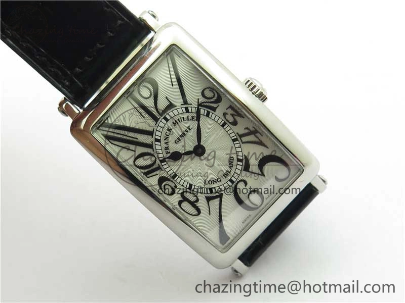 Long Island Ladies SS ZF 1:1 Best Edition on Black Leather Strap Ronda Quartz HighPerformance 10363