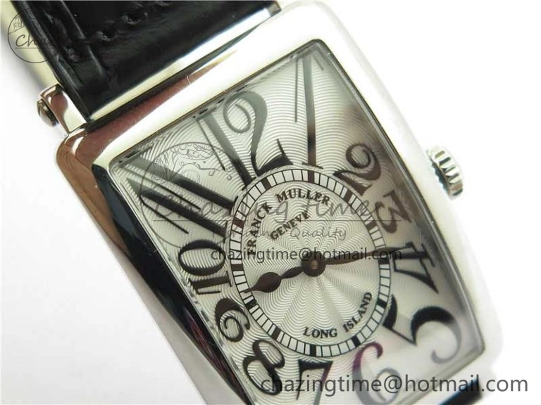 Long Island Ladies SS ZF 1:1 Best Edition on Black Leather Strap Ronda Quartz HighPerformance 10363