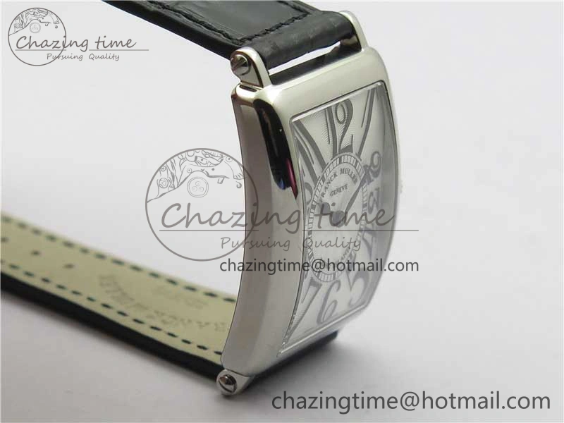 Long Island Ladies SS ZF 1:1 Best Edition on Black Leather Strap Ronda Quartz HighPerformance 10363