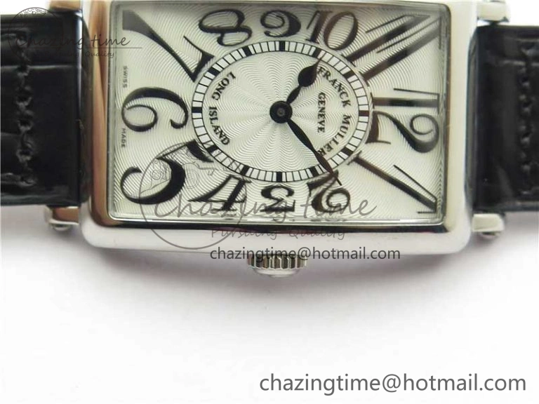 Long Island Ladies SS ZF 1:1 Best Edition on Black Leather Strap Ronda Quartz HighPerformance 10363