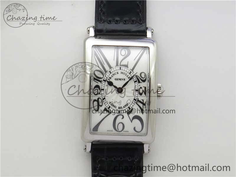 Long Island Ladies SS ZF 1:1 Best Edition on Black Leather Strap Ronda Quartz HighPerformance 10363