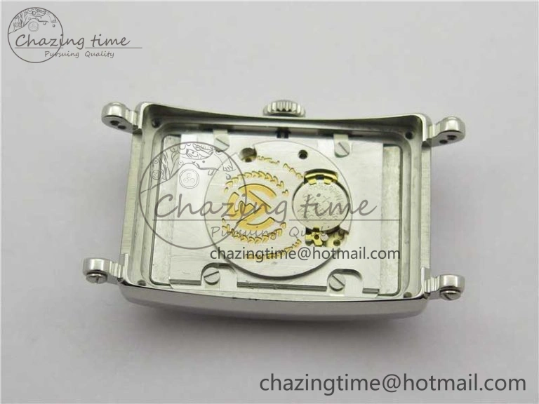 Long Island Ladies SS ZF 1:1 Best Edition on Green Leather Strap Ronda Quartz Unique 6538