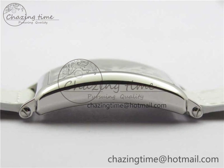TravelReady Long Island Ladies SS ZF 1:1 Best Edition on White Leather Strap Ronda Quartz 6543