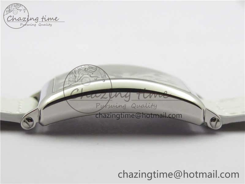 TravelReady Long Island Ladies SS ZF 1:1 Best Edition on White Leather Strap Ronda Quartz 6543