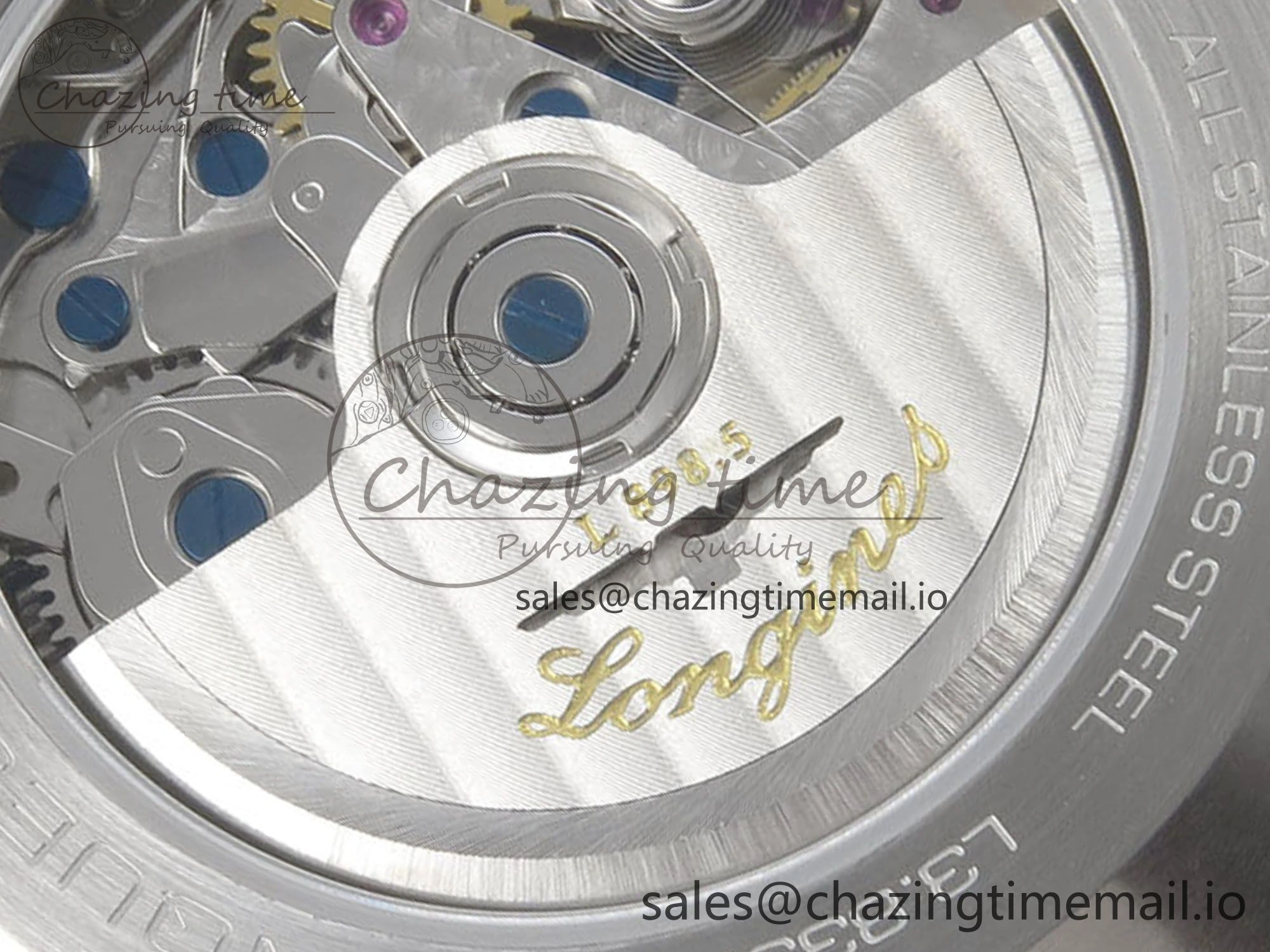 Effortless Longines Conquest 40mm SS AF 1:1 Best Edition Blue Dial on Stainless steel bracelet A 7534