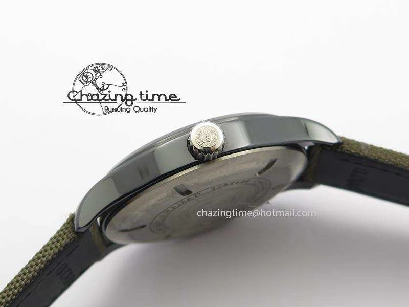 MARK XVII IW324702 Real Ceramic MK Best Edition Green Dial On Green Nylon Strap A Original 7288