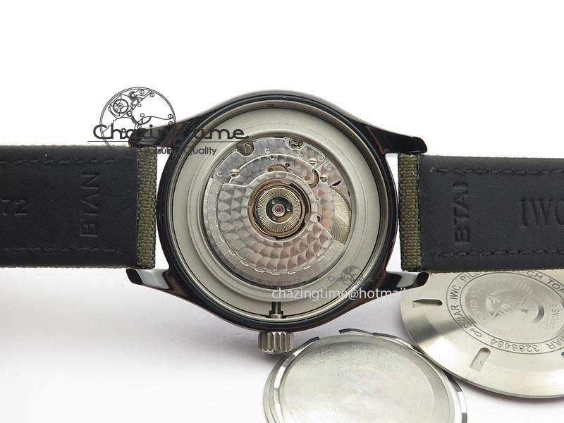 MARK XVII IW324702 Real Ceramic MK Best Edition Green Dial On Green Nylon Strap A Original 7288