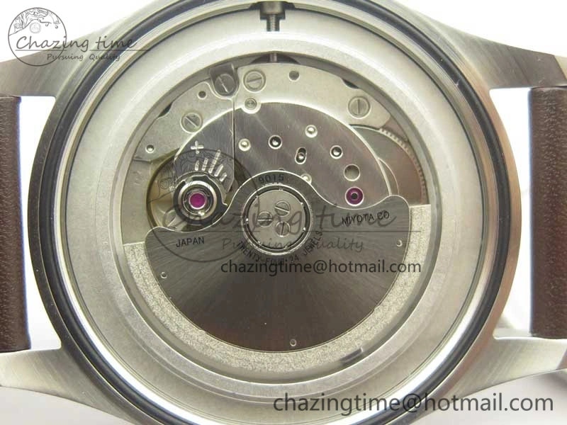 Chic MARK XVIII ANTOINE DE SAINT EXUPÉRY IW327003 SS MKS 1:1 Best Edition on Brown Leather MIYOTA 7193