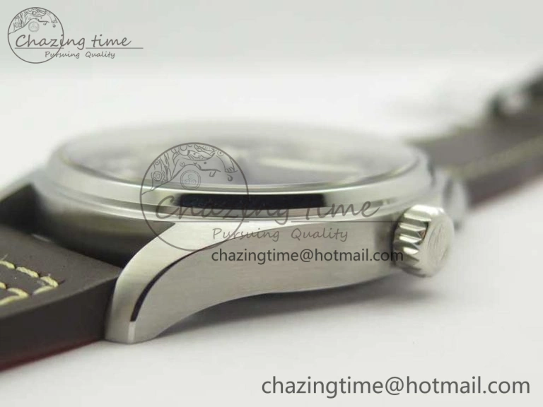 Chic MARK XVIII ANTOINE DE SAINT EXUPÉRY IW327003 SS MKS 1:1 Best Edition on Brown Leather MIYOTA 7193