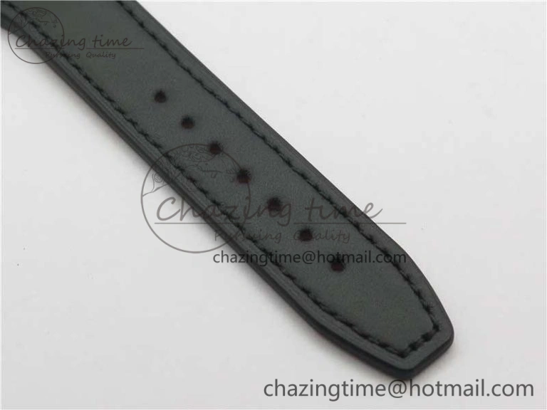 Refined MARK XVIII IW327001 SS FKF 1:1 Best Edition Black Dial On Black Leather Strap 7119