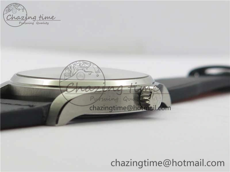 Refined MARK XVIII IW327001 SS FKF 1:1 Best Edition Black Dial On Black Leather Strap 7119