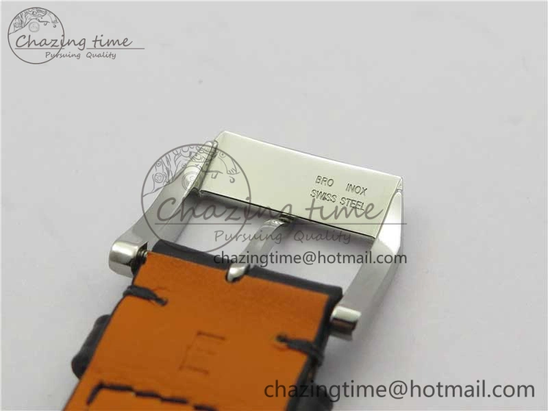 MARK XVIII IW327002 SS FKF 1:1 Best Edition White Dial On Black Leather Strap Functional 7121