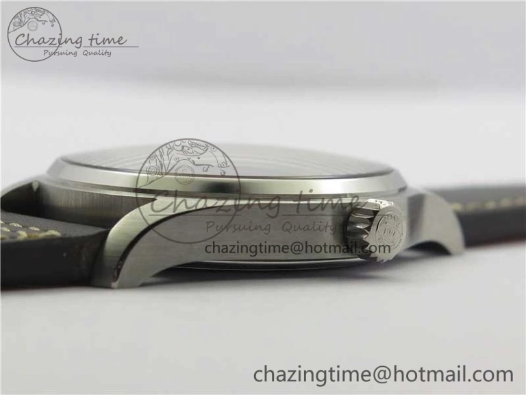 Supportive MARK XVIII Le Petit Prince IW327003 SS FKF 1:1 Best Edition Brown Dial On Brown Leather Strap 7118