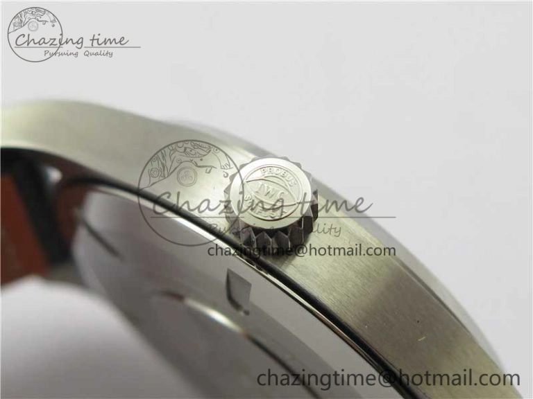 Thermal MARK XVIII Le Petit Prince IW327004 SS FKF 1:1 Best Edition Blue Dial On Brown Leather Strap 7117