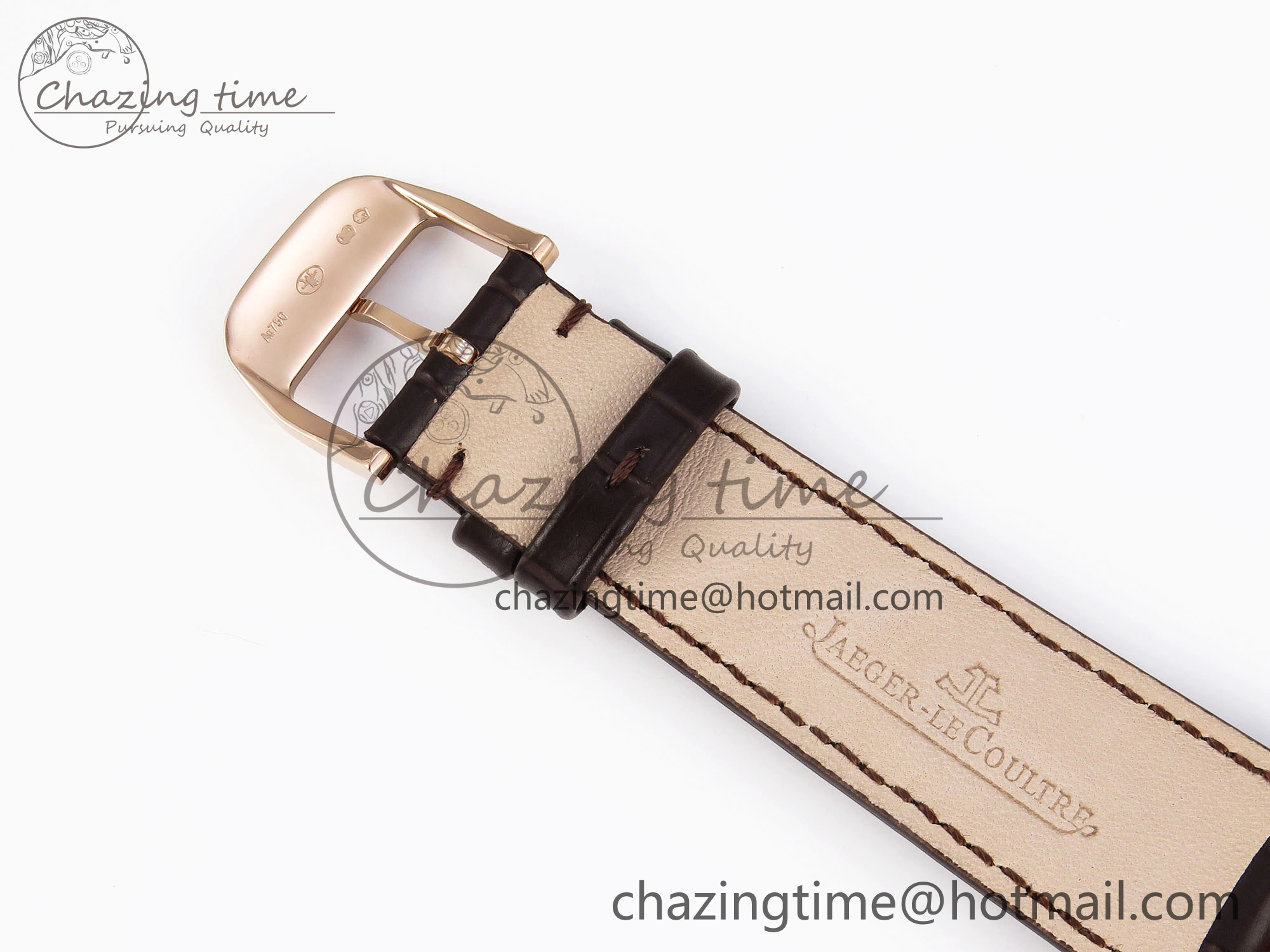 Premium MASTER ULTRA THIN MOON RG APSF 1:1 BEST EDITION WHITE DIAL DIAMONDS BEZEL ON BROWN LEATHER STRAP SA925 SUPER CLONE 7415