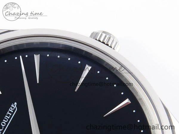 MASTER ULTRA THIN MOON SS APSF 1:1 BEST EDITION BLACK DIAL ON BLACK LEATHER STRAP SA925 SUPER CLONE OnTrend 7411
