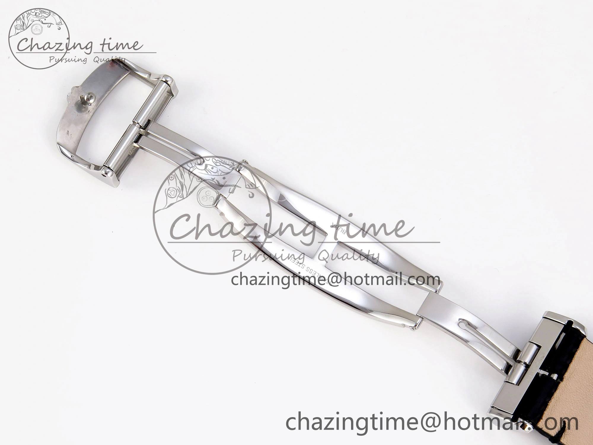 Classic MASTER ULTRA THIN MOON SS APSF 1:1 BEST EDITION SILVER DIAL ON BLACK LEATHER STRAP SA925 SUPER CLONE 7413