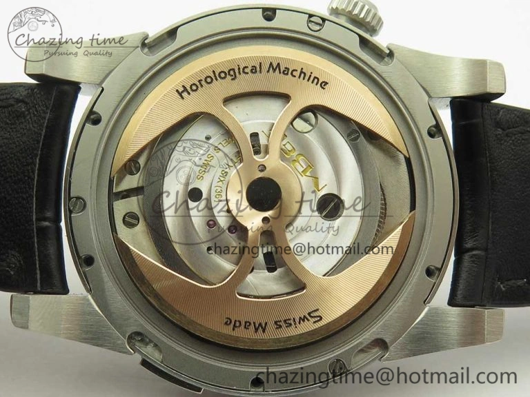 MB&F Legacy Machine Split Escapement CYF Best Edition Blue Dial On Black Leather Strap SmartChoice 7590