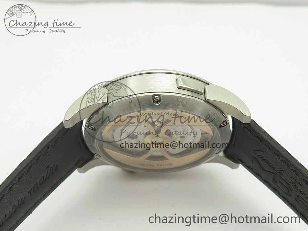 MB&F Legacy Machine Split Escapement CYF Best Edition Blue Dial On Black Leather Strap SmartChoice 7590