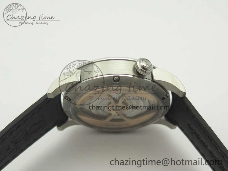 MB&F Legacy Machine Split Escapement CYF Best Edition Gray Dial On Black Leather Strap SoftTouch 7598
