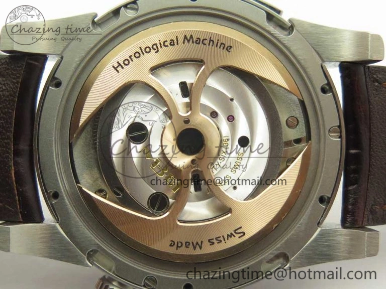 MB&F Legacy Machine Split Escapement CYF Best Edition RG Dial On Black Leather Strap ZeroBulk 7602