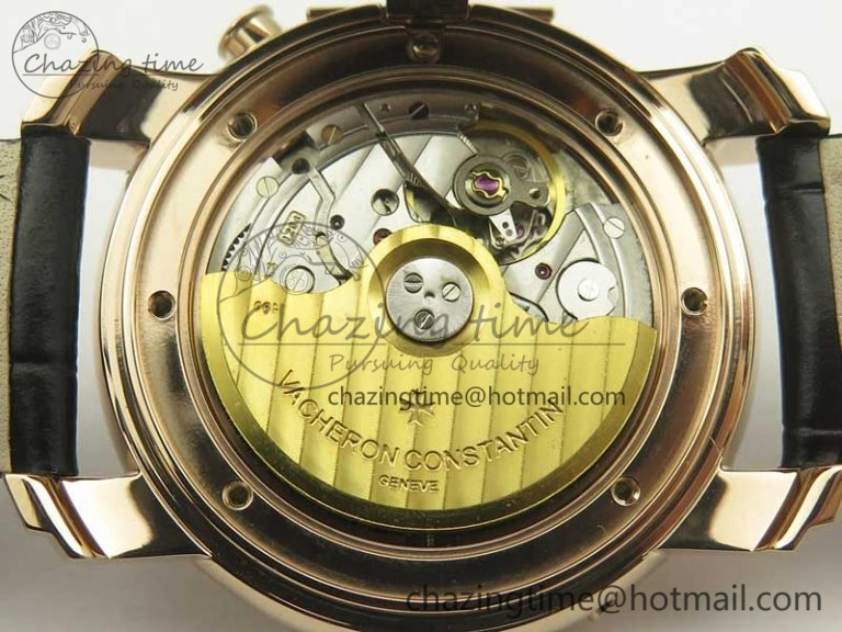 MultiPurpose Malte Dual Time Regulator RG K11 Maker White Dial on Black Leather Strap A23J 9955